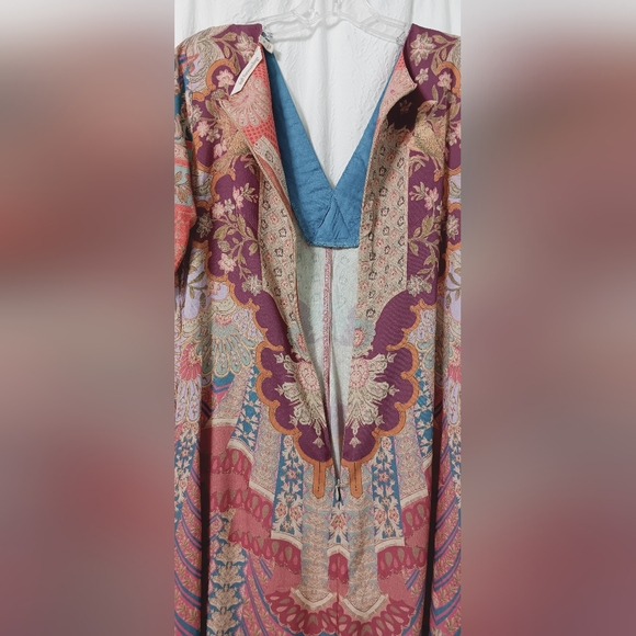 Soft Surroundings Parasol Midi Colorful embroidered Size XS - Picture 8 of 13